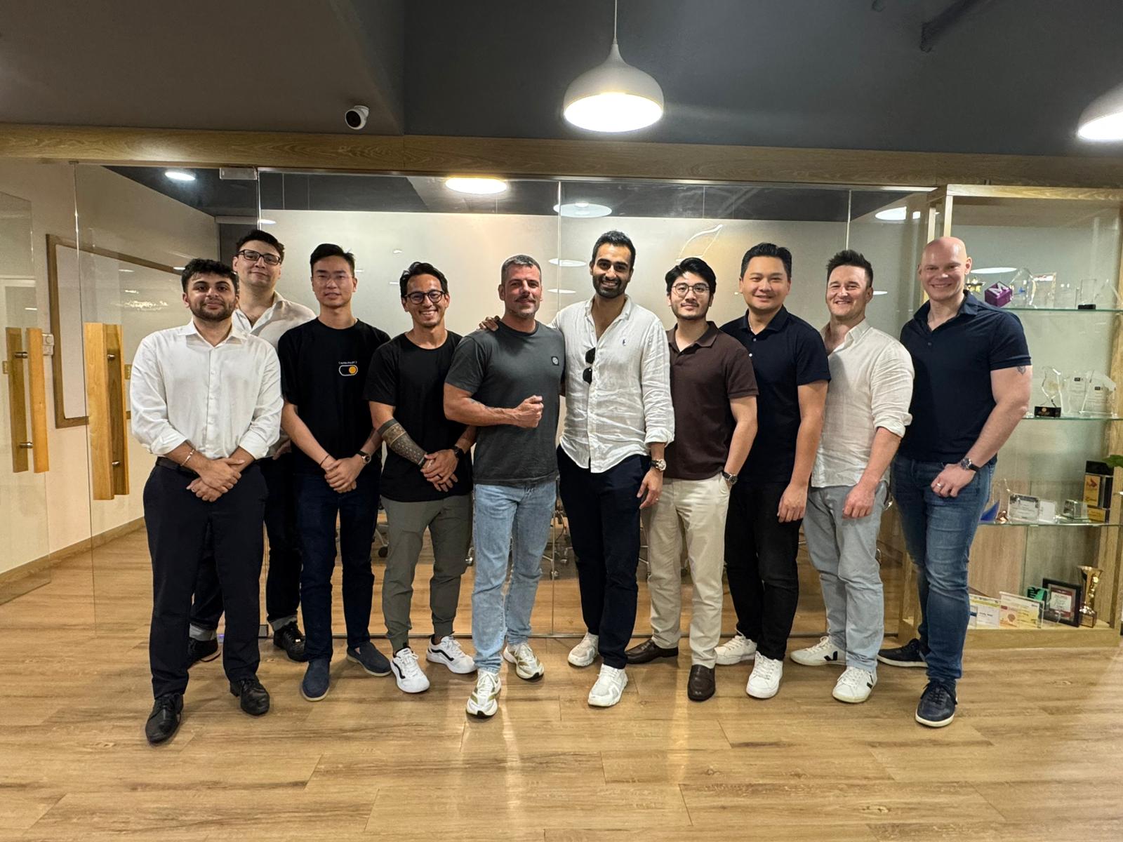 Cap Table Hong Kong Chapter — founding members gathered in the room
